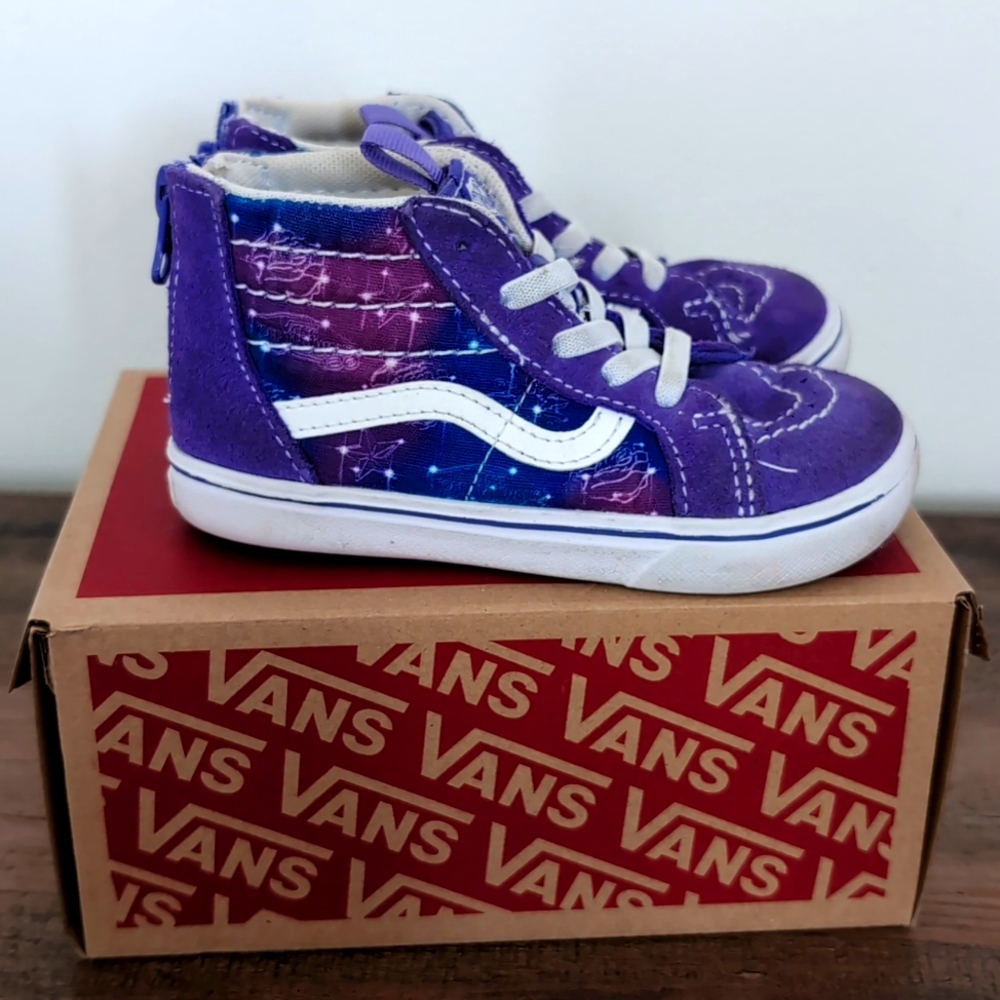 Toddler Vans Sk8 Hi-rise Shoes Size 9